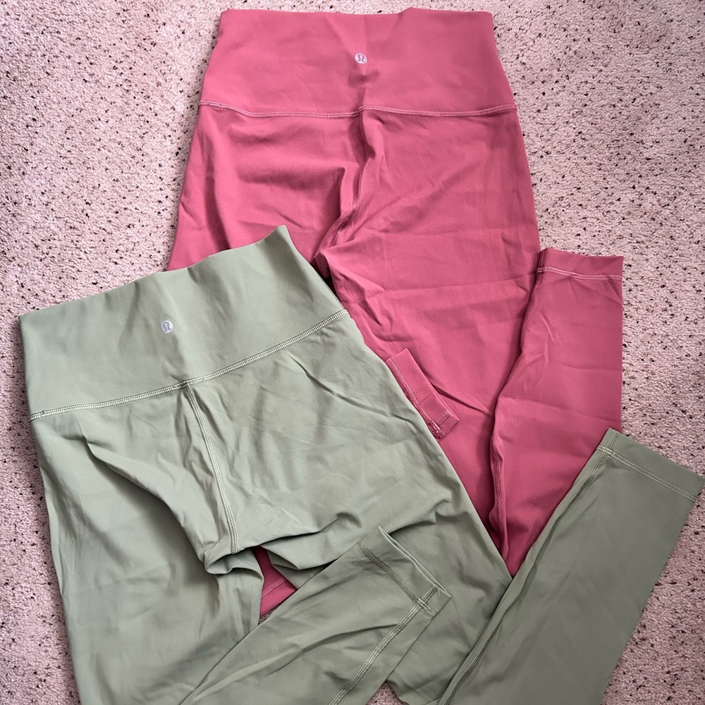 Two lululemon leggings